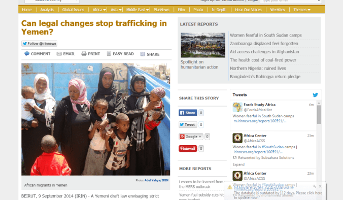 Can legal changes stop trafficking in Yemen?